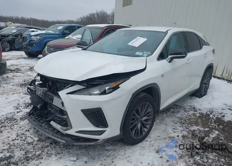 2020 Lexus Rx 350 F Sport from USA, damaged, VIN 2T2SZMDAXLC245922